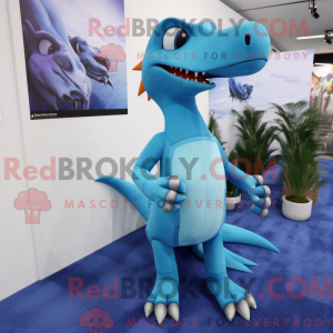 Disfraz de mascota Sky Blue...