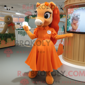 Disfraz de mascota Orange...