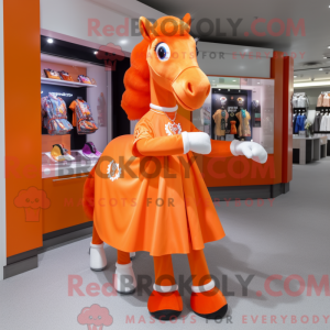 Postava maskota Orange Mare...
