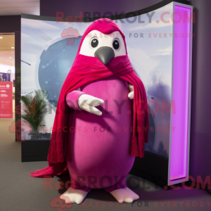 Máscara de Pinguim Magenta...