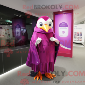 Máscara de Pinguim Magenta...