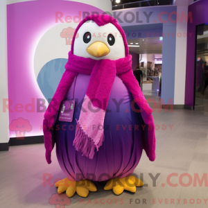 Máscara de Pinguim Magenta...
