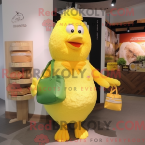 Disfraz de mascota de pollo...