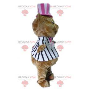 Brun bamse maskot kostume - Redbrokoly.com