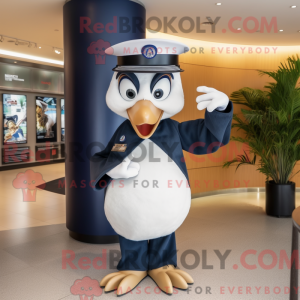 Disfraz de mascota Navy...