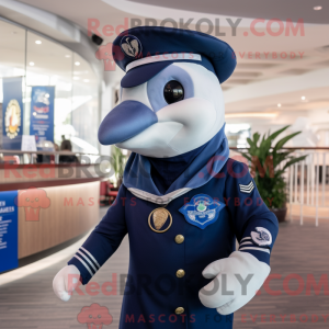 Costume mascotte de dauphin...