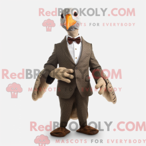 Tan Guinea Fowl mascot...