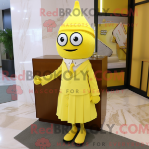 Disfraz de mascota de Lemon...