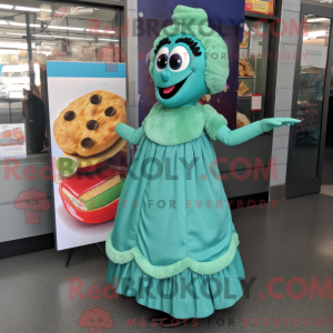 Turkis Pesto Pasta maskot...