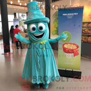 Turkis Pesto Pasta maskot...