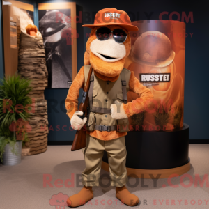Postava maskota Rust Sniper...