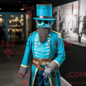 Costume mascotte de soldat...