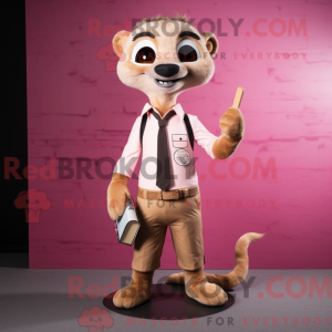Disfraz de mascota suricata...