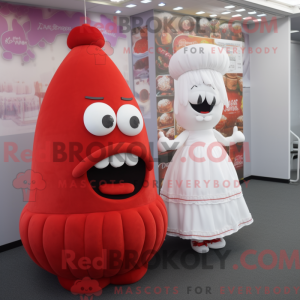 Red Burgers Maskottchen...