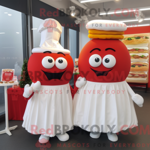 Costume de mascotte de Red...