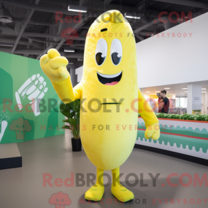 Yellow Celery mascot...