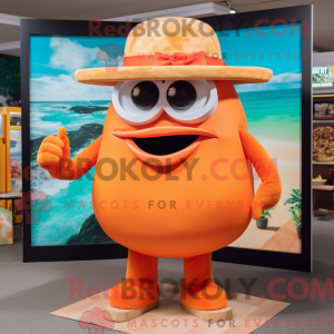 Postava maskota Orange...