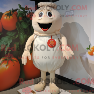 Cream Tomato maskot...