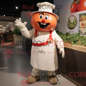 Cream Tomato maskot...