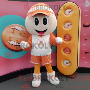 Costume de mascotte Peach...