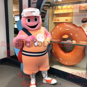 Costume de mascotte Peach...