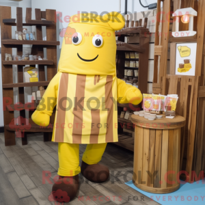 Maskottchenkostüm Gelber...