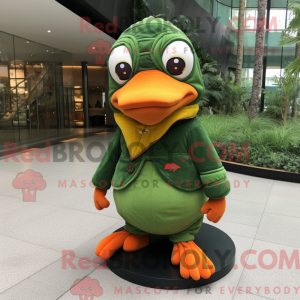 Disfraz de mascota mandarín...