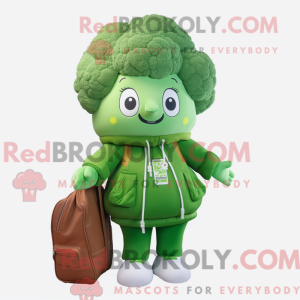 Disfraz de mascota brócoli...