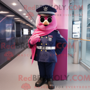 Rosa Navy Soldier máscara...