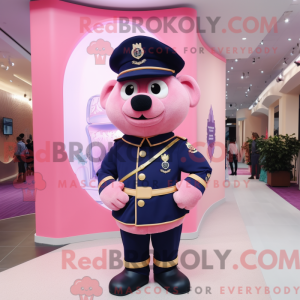 Rosa Navy Soldier máscara...