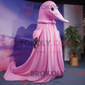 Pink Pukkelhval maskot...