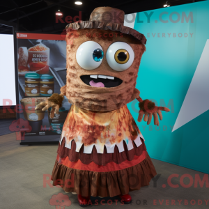 Rust Ceviche mascot costume...