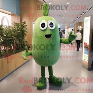 Oliven reddik maskot drakt...