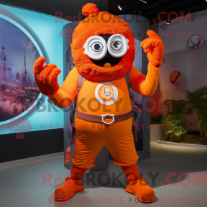 Postava maskota Orange...