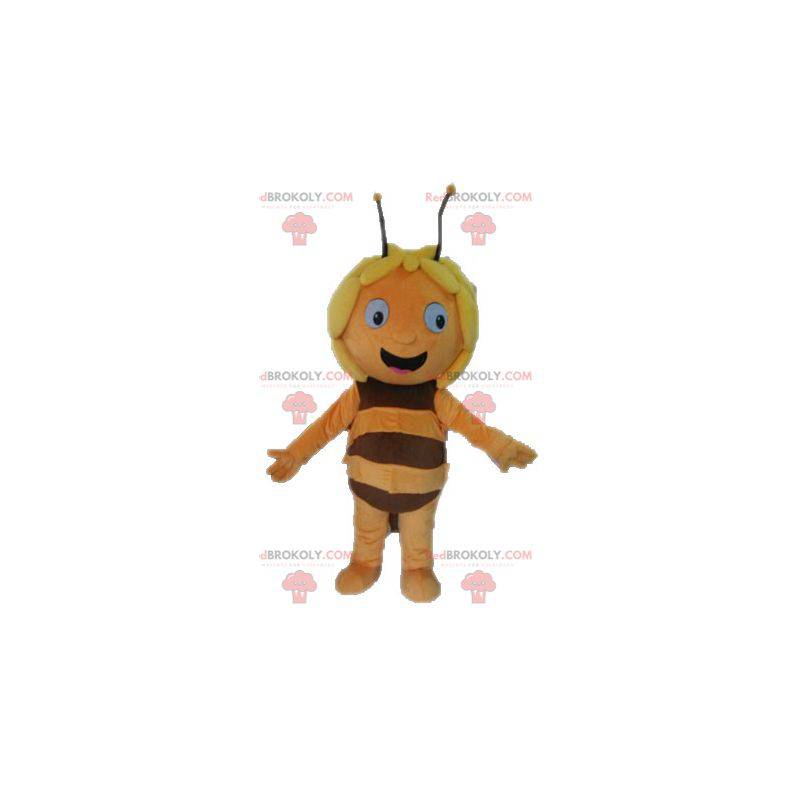 Maya the bee mascot cartoon character - Redbrokoly.com