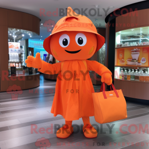 Oransje anheng maskot...
