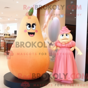 Personaggio mascotte Peach...