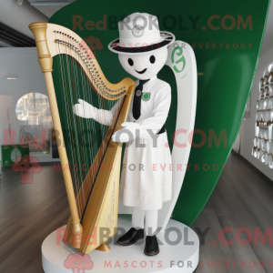 Hvit Celtic Harpe...