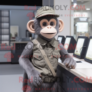 Máscara de Macaco Cinzento...