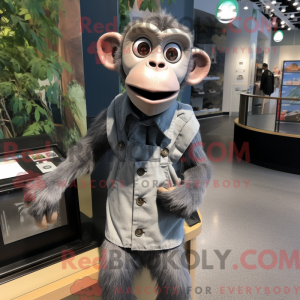 Máscara de Macaco Cinzento...