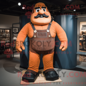 Rust Strongman mascot...