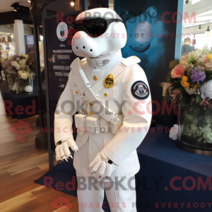 White Marine Recon mascot...