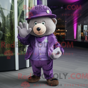 Lilla Hedgehog maskot...