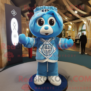 Sky Blue Celtic Cross...