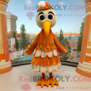 Disfraz de mascota pavo...