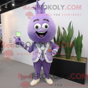 Lavender Onion mascot...