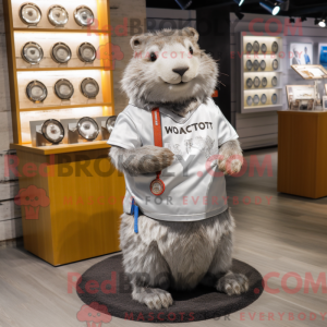Silver Marmot mascot...