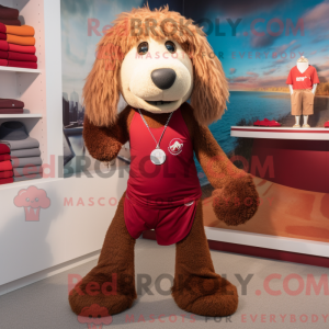Personaggio mascotte Maroon...