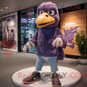 Costume mascotte Purple...
