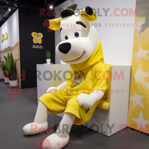 Disfraz de mascota de vaca...